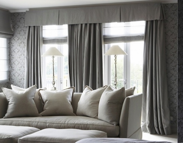 gordijnen van gabardine interieur