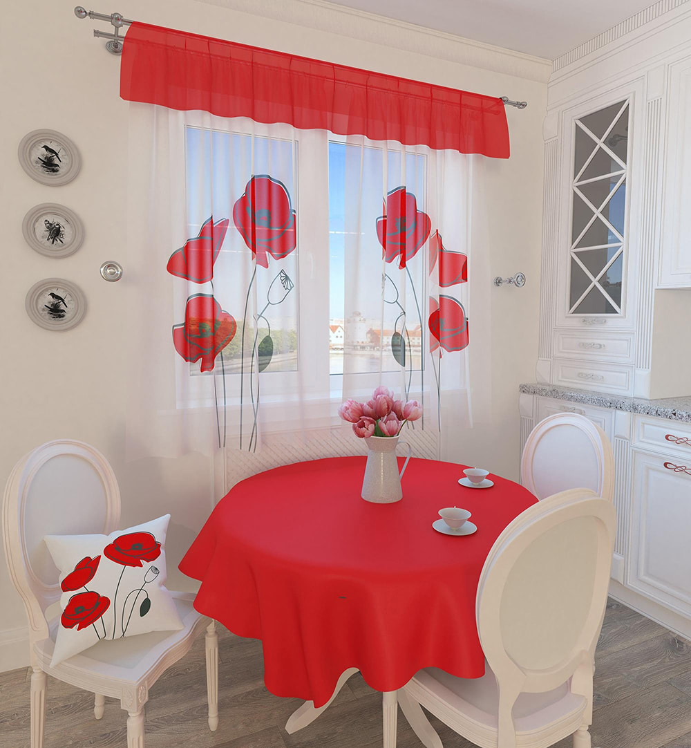 rideaux en organza design photo