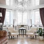 rideaux idées de design en organza