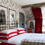 rideaux sur les lucarnes photo textile