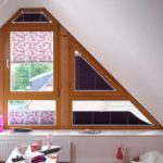 Rideaux pour textiles de lucarne photo