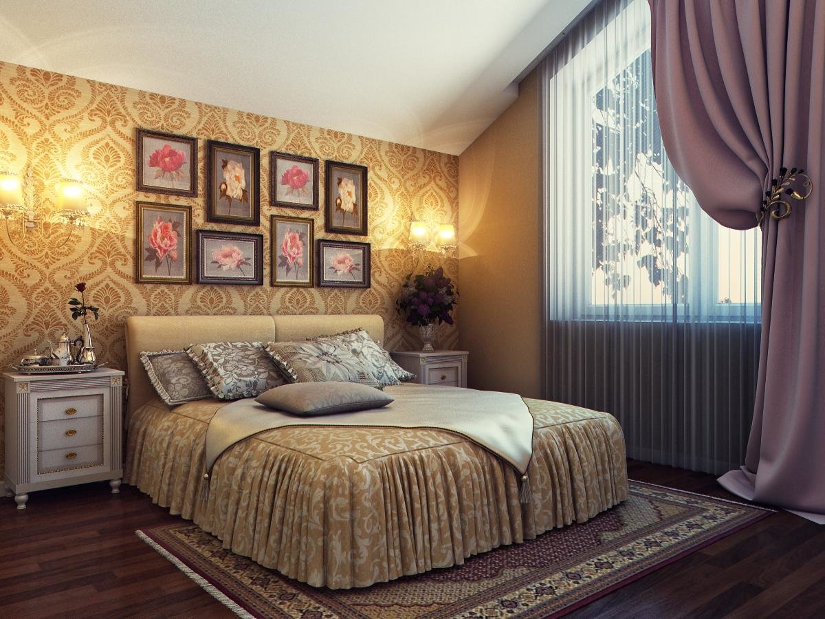 Rideaux sur un côté de la photo de décoration de fenêtre