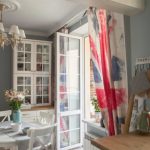 rideaux de fenêtre avec des idées de décoration de balcon