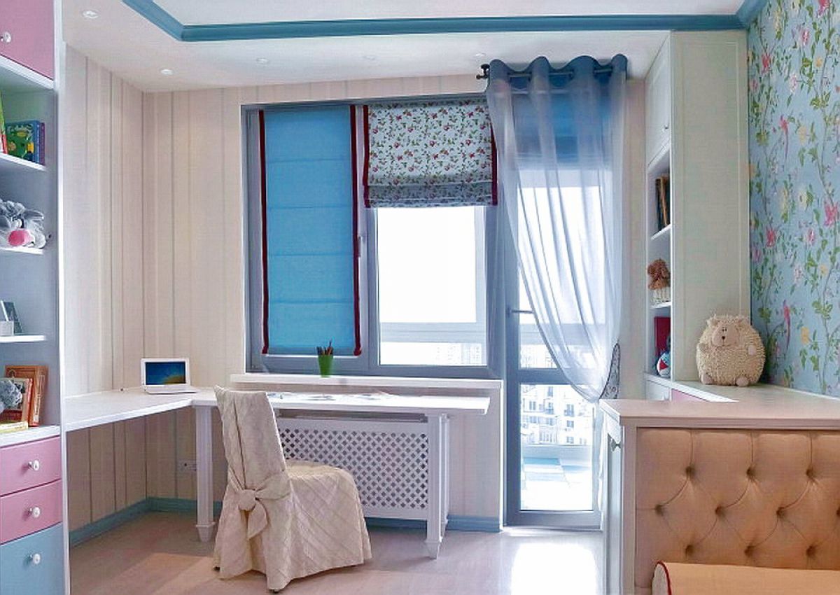 rideaux sur la fenêtre avec des idées de balcon options