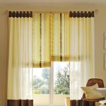 rideaux sur les charnières idées de décoration