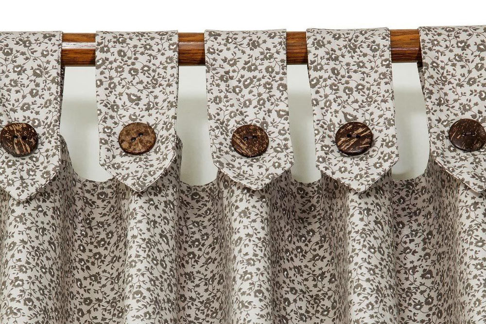 cortinas con bisagras