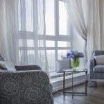 rideaux en organza