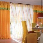 idées de design de rideaux en organza