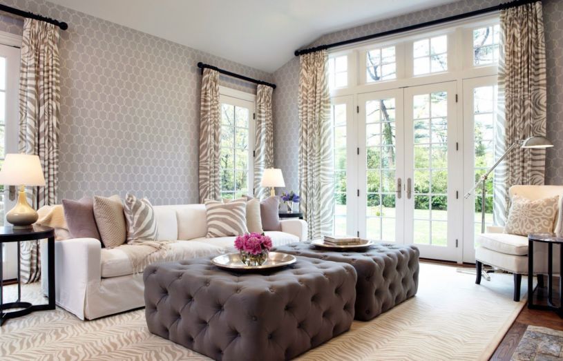patterned curtains