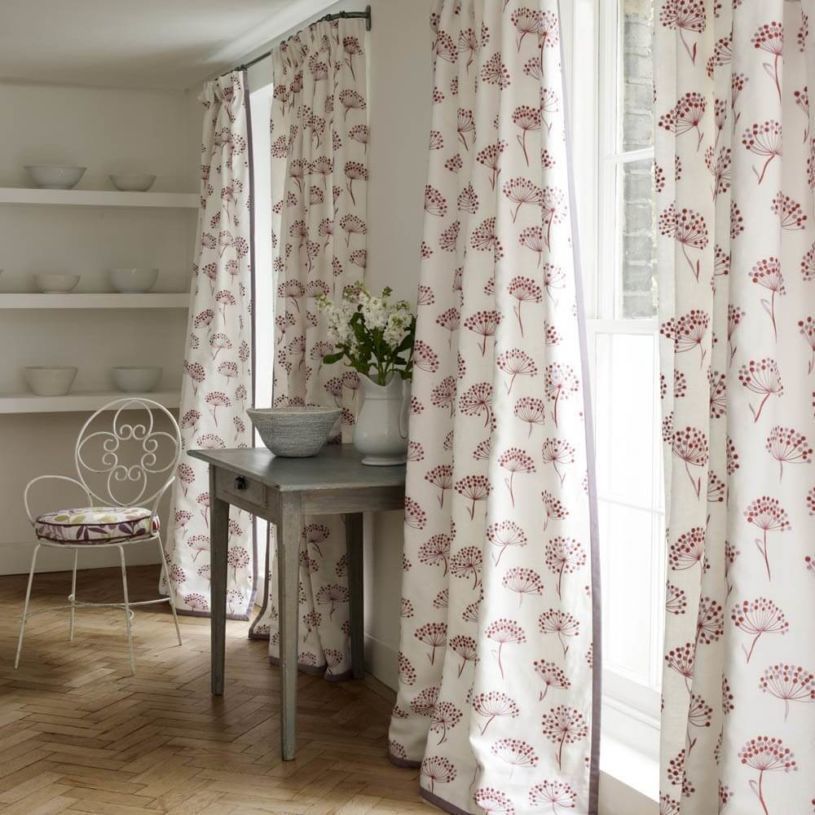 patterned curtains