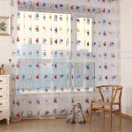 patterned curtains photo design