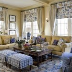 curtains patterned photo design