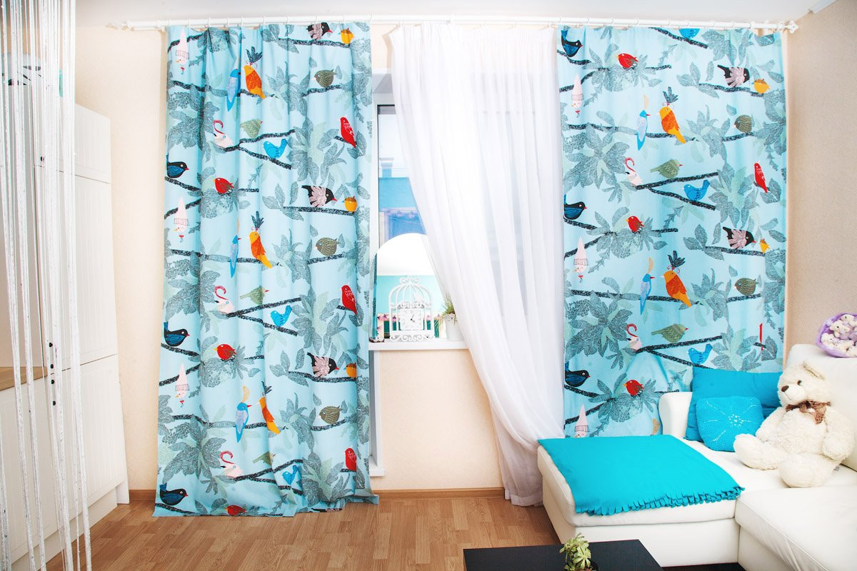 curtains with photo ideas