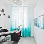 curtains with patterned photo interior