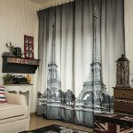 patterned curtains interior