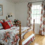 patterned curtains decoration