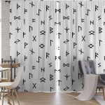 patterned curtains photo selection