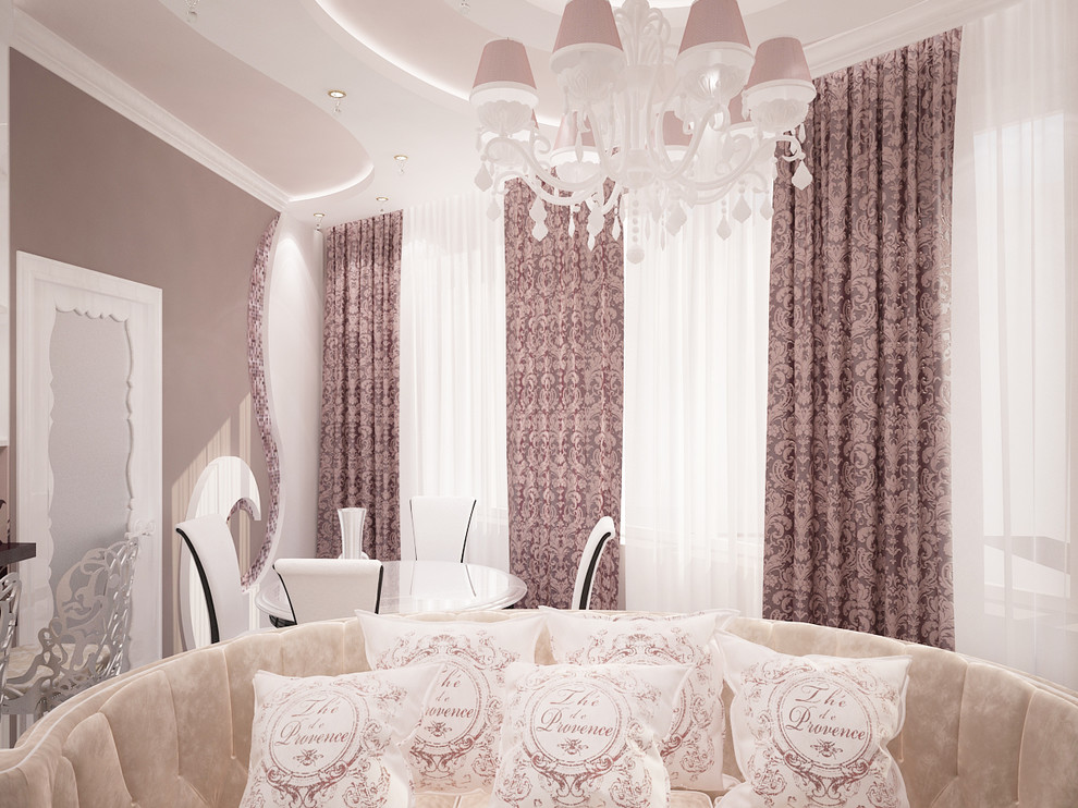rideaux avec monogrammes