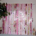 Cortinas de bricolaje foto decoración.