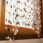 Cortinas de bricolaje de materiales interiores.