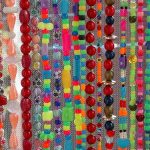 Cortinas de bricolaje a partir de materiales de chatarra ideas de diseño.