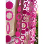 Cortinas de bricolaje a partir de materiales de chatarra. Diseño de ideas.