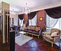 rideaux classiques pour le salon