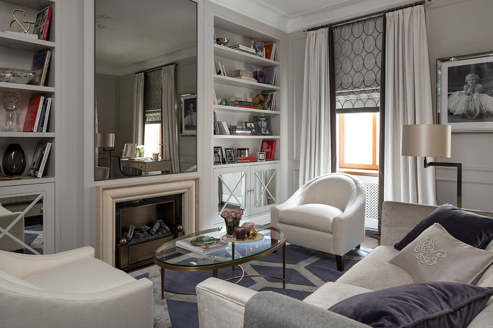 rideaux de style classique