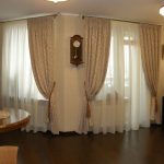 curtains modern interior photo