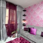 bastoni per tende circolari per idee di design per tende