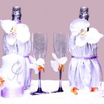 bouteilles de mariage