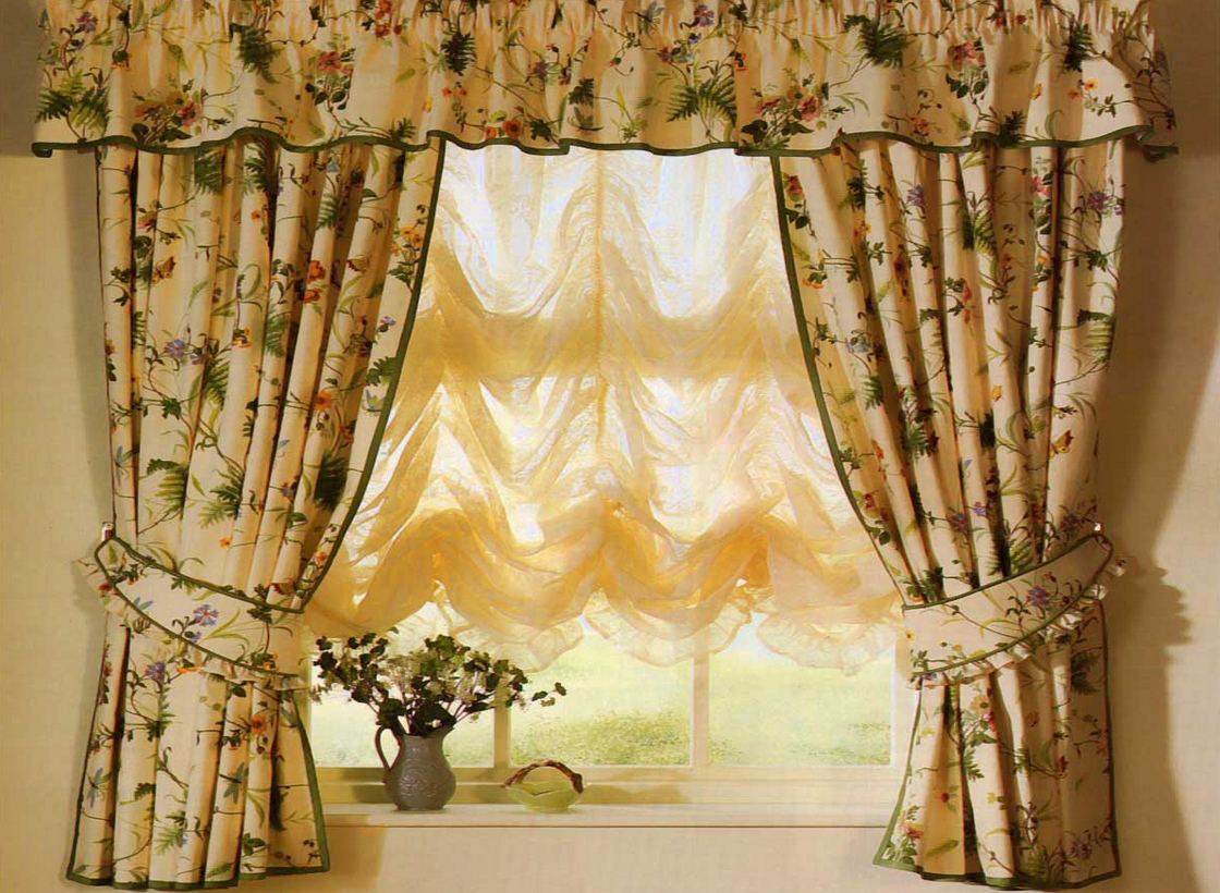 cortinas de tejido de bricolaje