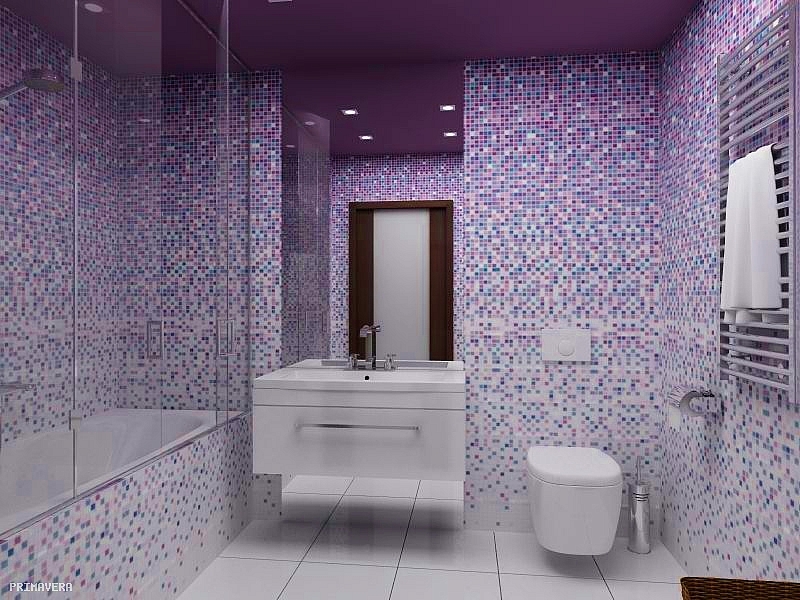 ombre en el baño