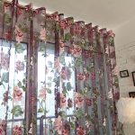 tulle organza avec un motif