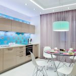 tulle dans les idées de décoration de cuisine