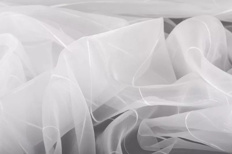 vải tuyn organza