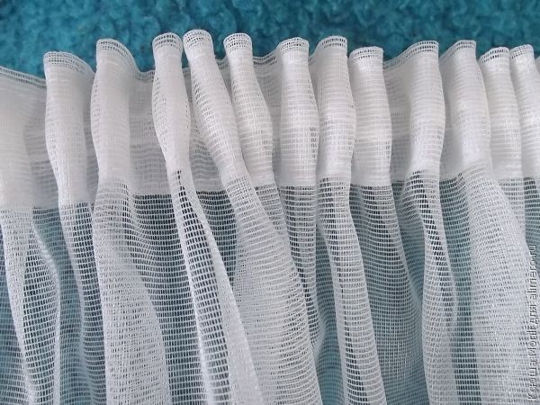 ruban de rideau en tulle