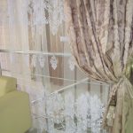 tulle bersulam dan langsir