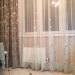 tulle dengan idea reka bentuk sulaman