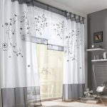tulle dengan idea reka bentuk sulaman