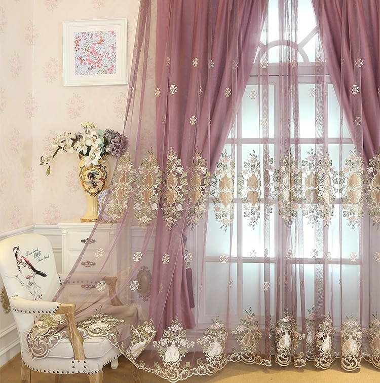 tulle dengan idea sulaman