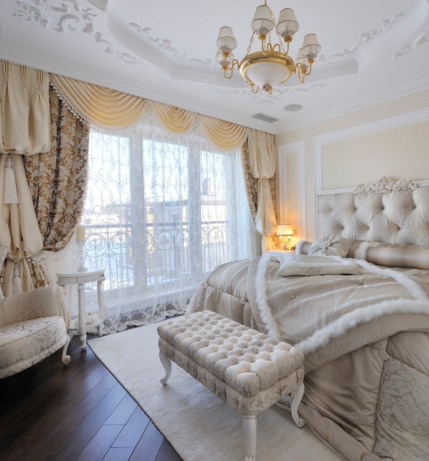 tulle dans les idées de décoration de chambre