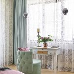 tulle dans le décor de la chambre