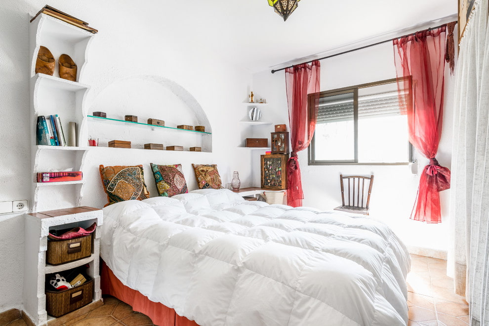 tulle dans les idées de décoration de chambre