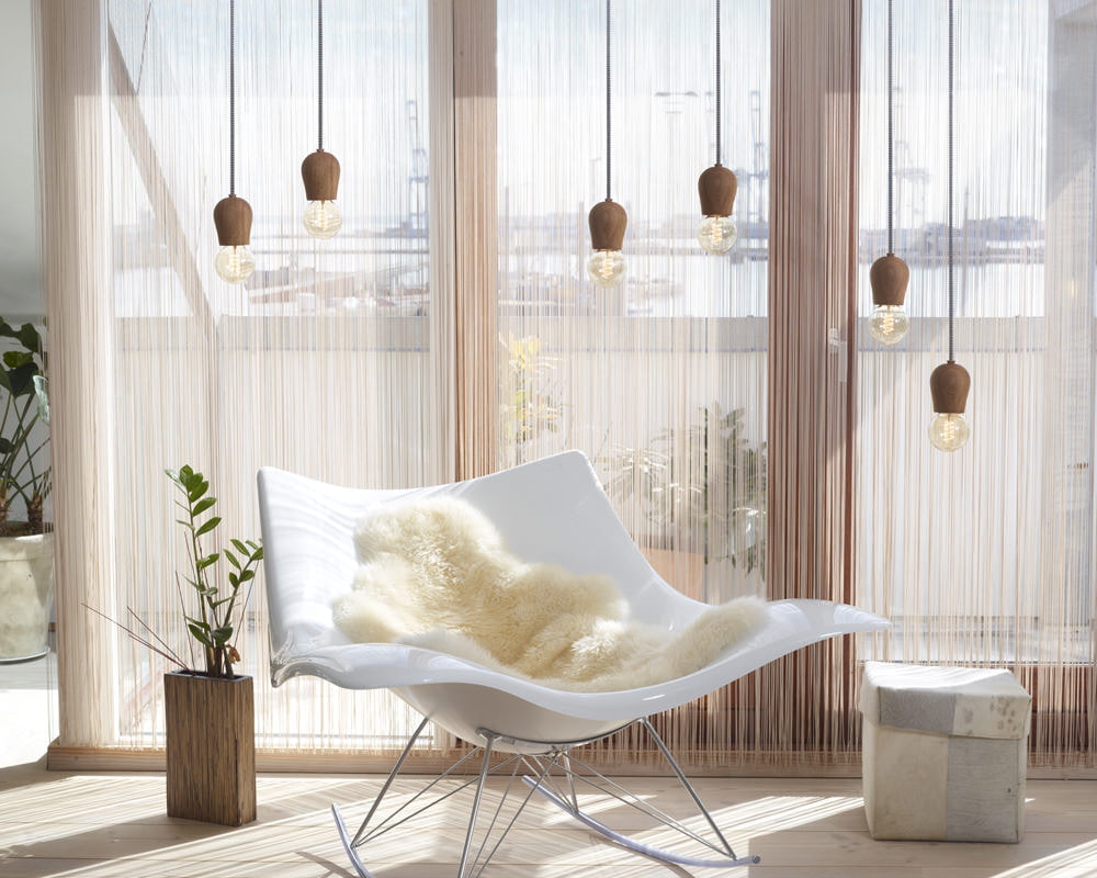 tulle dans les idées de décoration de la salle