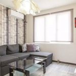 poids pour les rideaux dans la photo de design d'intérieur de salon