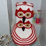 hibou de tapis tricoté faites-le vous-même