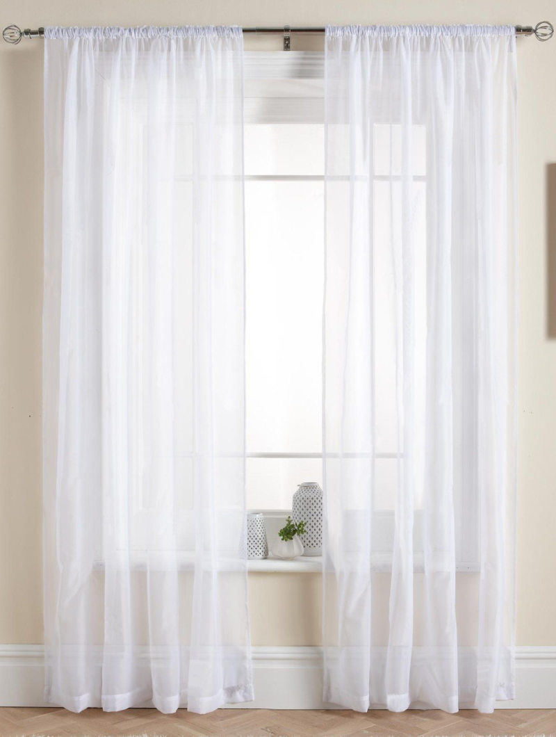 tulle de soie blanche