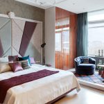 tulle moden di dalam bilik tidur