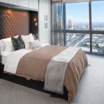 tulle moden di dalam bilik tidur